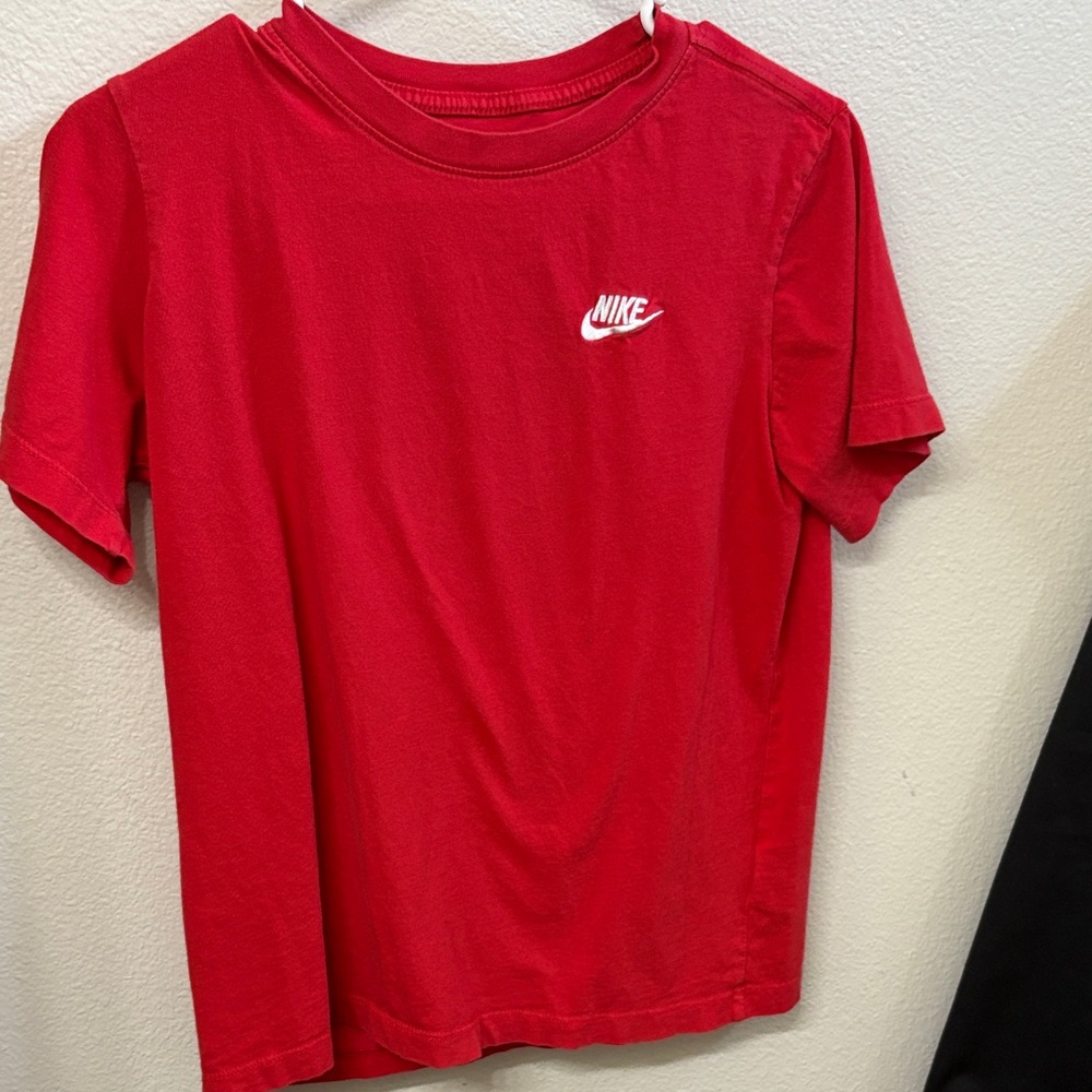 Nike Kids Bright Red Short Sleeve Tee